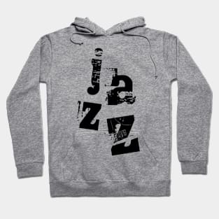 jazz bold logo Hoodie